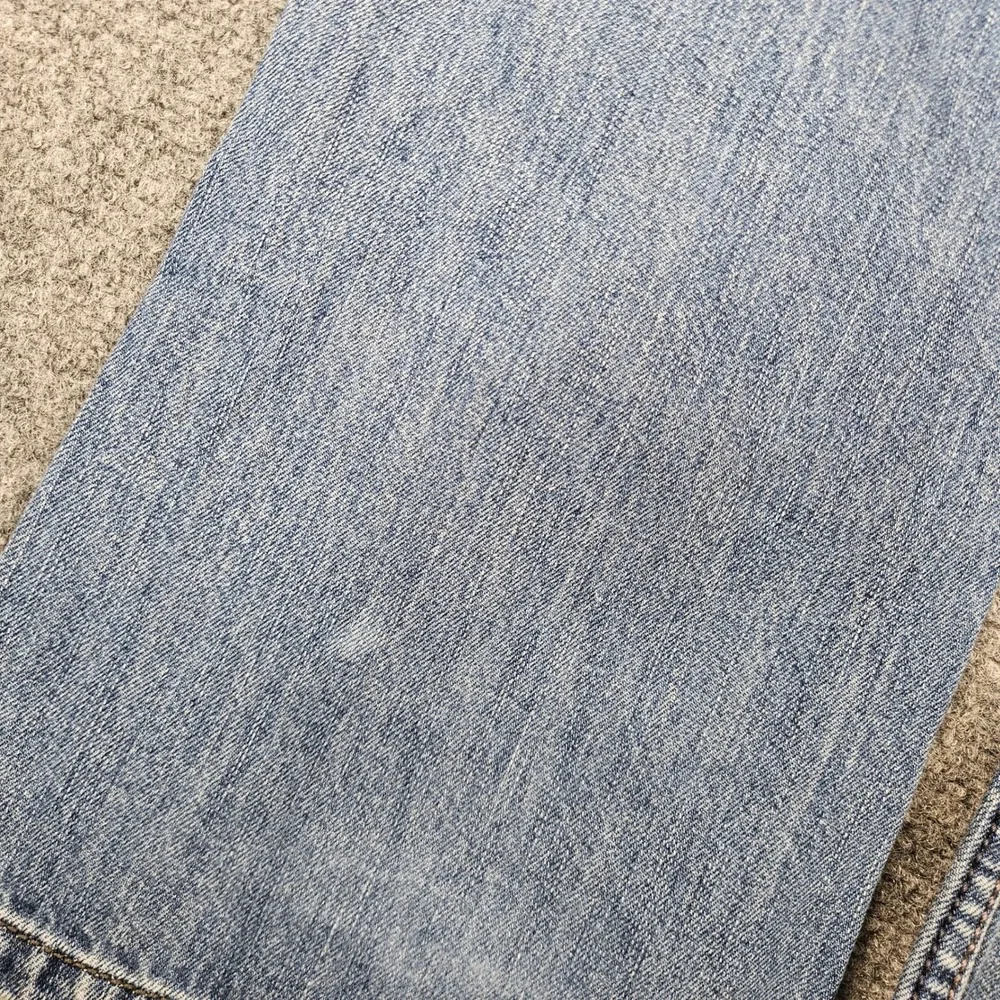 Levi's 527 Jeans Mens 30x30 Bootcut Flap Pocket Thick Leather Patch Light Wash
